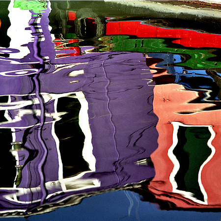 Burano, Italy, Reflections-01