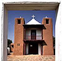 Church Taos Pueblo, NM