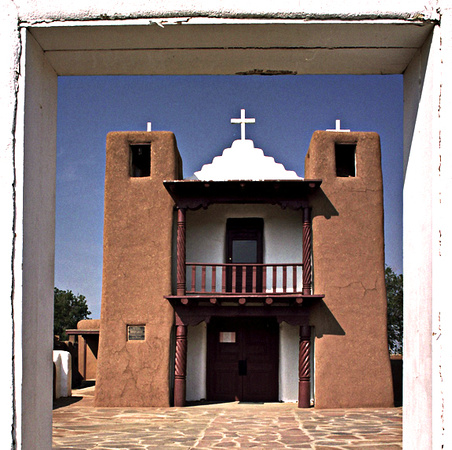 Church Taos Pueblo, NM